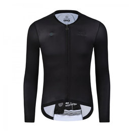 MONTON Cycling summer long sleeve jersey - WEEKEND SUMMER - black