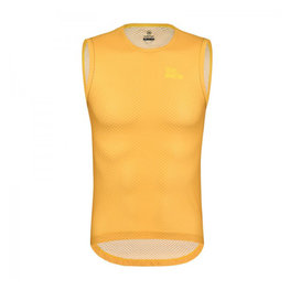 MONTON Cycling sleeve less t-shirt - MONDAY - yellow