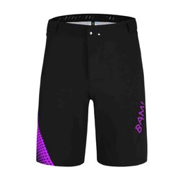 MONTON Cycling shorts without bib - BAM MTB - black/purple