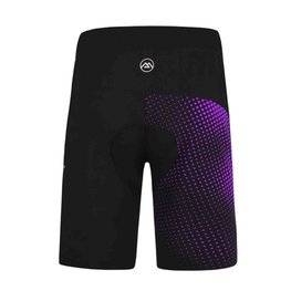 MONTON Cycling shorts without bib - BAM MTB - black/purple