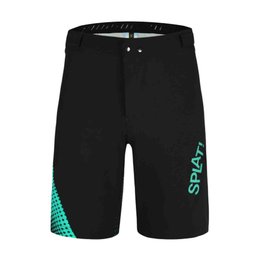 MONTON Cycling shorts without bib - SPLAT MTB - black/turquoise