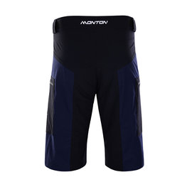 MONTON Cycling shorts without bib - JANKUN MTB - black/blue