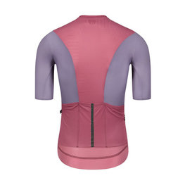 MONTON Cycling short sleeve jersey - CHECHEN - red/purple