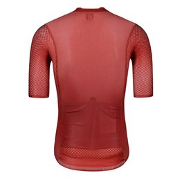 MONTON Cycling short sleeve jersey - PRO CARBONFIBER - red