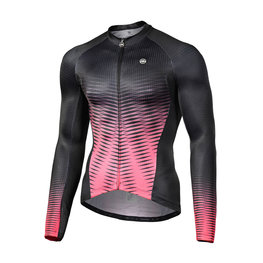 MONTON Cycling summer long sleeve jersey - SPIRIT SUMMER - pink