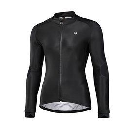 MONTON Cycling winter long sleeve jersey - CYCLANCE WINTER - black