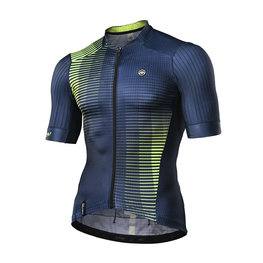 MONTON Cycling short sleeve jersey - FLEETING - black/yellow