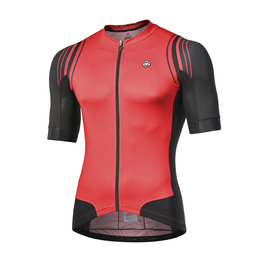 MONTON Cycling short sleeve jersey - SUNYI - red/black