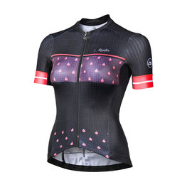 MONTON Cycling short sleeve jersey - MOUNTAIN TOP LADY - black