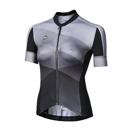 MONTON Cycling short sleeve jersey - MAGIC LAND LADY - grey/black
