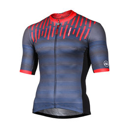MONTON Cycling short sleeve jersey - SYLPHY - grey