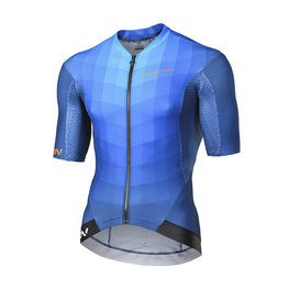 MONTON Cycling short sleeve jersey - CASCATA - blue