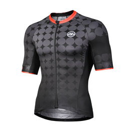 MONTON Cycling short sleeve jersey - RUBBER CHAIN - black