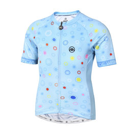 MONTON Cycling short sleeve jersey - LOEWI KIDS - blue