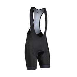 MONTON Cycling bib shorts - MOVING LADY - black