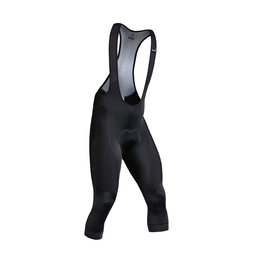 MONTON Cycling 3/4 length bib shorts - MOVING - black