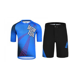 MONTON Cycling MTB set - BANG MTB - blue/black