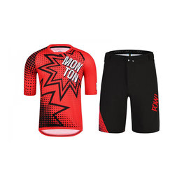 MONTON Cycling MTB set - POW MTB - red/black