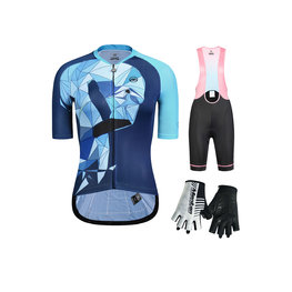 MONTON Cycling mega sets - FLAMINGO LADY - pink/white/black