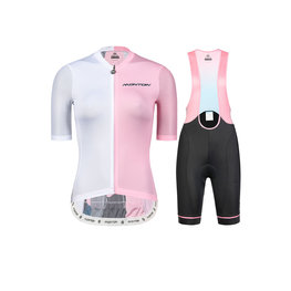 MONTON Cycling mega sets - BACK SHADOW LADY - black/white/pink