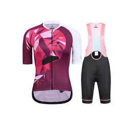 MONTON Cycling mega sets - FLAMINGO LADY - pink/white/black