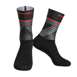 MONTON Cyclingclassic socks - GREFFIO - grey/black