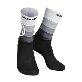 MONTON Cyclingclassic socks - VALLS - black/white