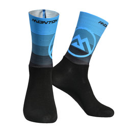 MONTON Cyclingclassic socks - VALLS - blue/black