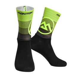 MONTON Cyclingclassic socks - VALLS - black/green