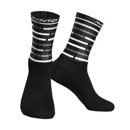 MONTON Cyclingclassic socks - SUSTAR - black/grey