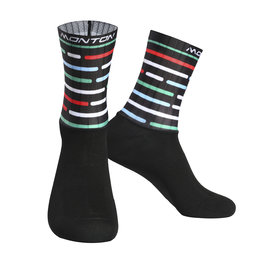 MONTON Cyclingclassic socks - SUSTAR - black/green