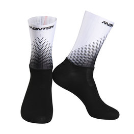 MONTON Cyclingclassic socks - HOWAIN 2 - black/white