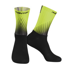 MONTON Cyclingclassic socks - HOWAIN 2 - black/green