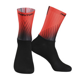 MONTON Cyclingclassic socks - HOWAIN 2 - red/black