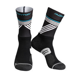 MONTON Cyclingclassic socks - GREFFIO 2  - white/black