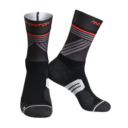 MONTON Cyclingclassic socks - GREFFIO 2  - black/grey