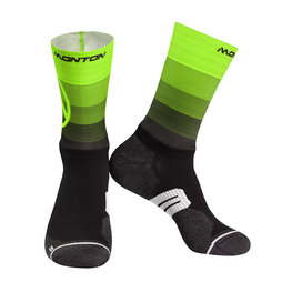 MONTON Cyclingclassic socks - VALLS 2  - green/black