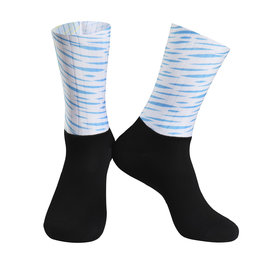 MONTON Cyclingclassic socks - BEALI - white/blue