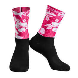 MONTON Cyclingclassic socks - WILDFLOWER - black/red