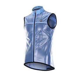 MONTON Cycling gilet - GARIGUE - blue
