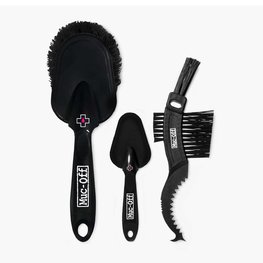 MUC-OFF cleaning brush set - 3X BRUSH SET