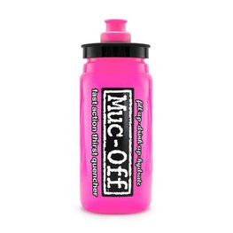 MUC-OFF Cycling water bottle - X ELITE FLY - pink/black