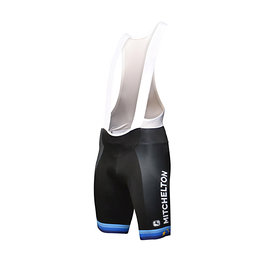 GIORDANA Cycling bib shorts - MITCHELTON-SCOTT '19 - turquoise/black