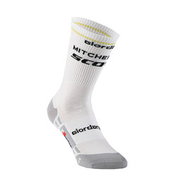 GIORDANA Cyclingclassic socks - MITCHELTON-SCOTT '20 - white