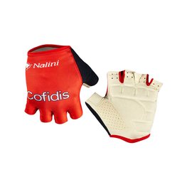 NALINI Cycling fingerless gloves - COFIDIS 2020 - white