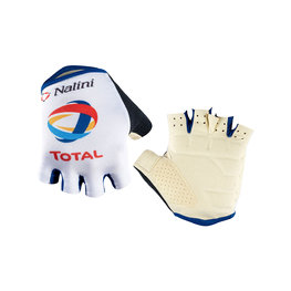 NALINI Cycling fingerless gloves - DIRECT ENERGIE 2020 - white