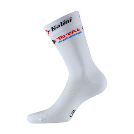NALINI Cyclingclassic socks - DIRECT ENERGIE 2020 - white