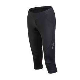 NALINI Cycling 3/4 lenght shorts without bib - AHS GLAMOUR LADY - black