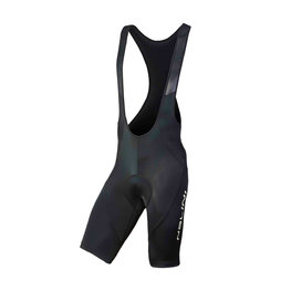 NALINI Cycling bib shorts - AHS SQUADRA - white/black