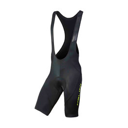 NALINI Cycling bib shorts - AHS SQUADRA - black